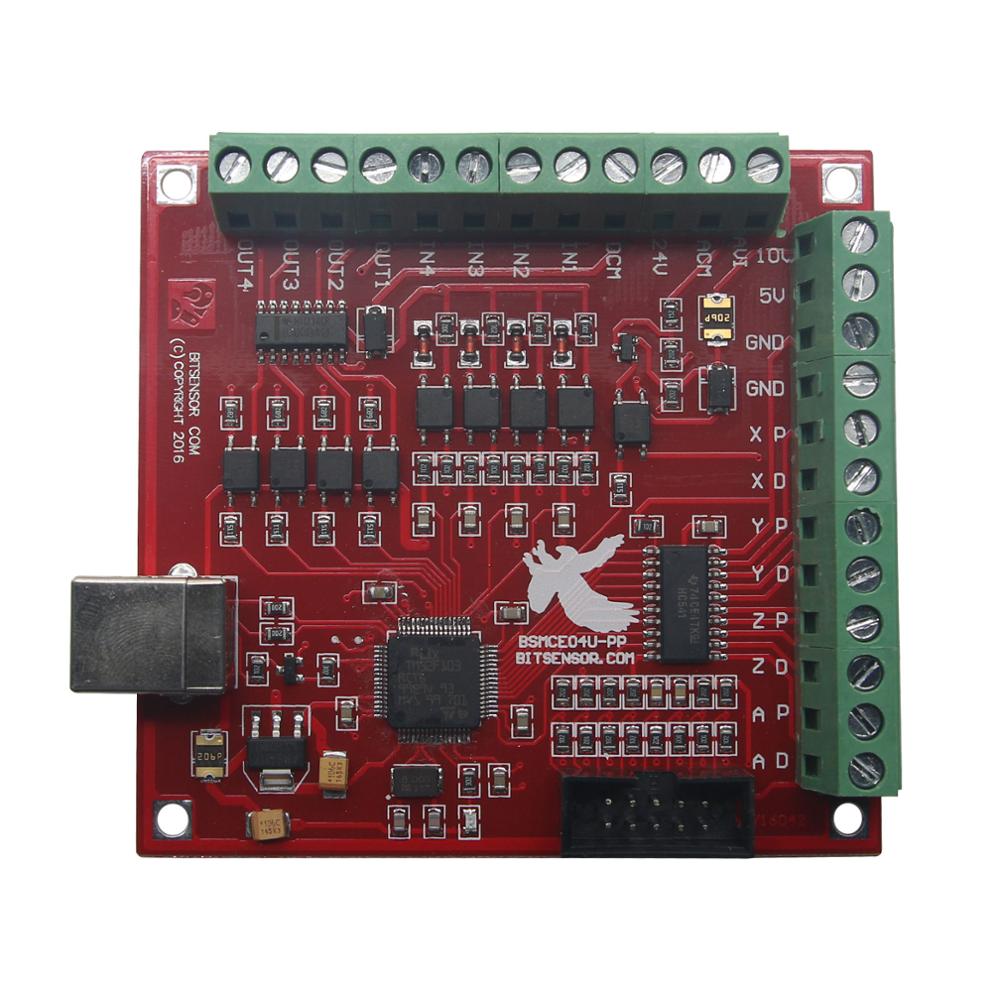Mach3 Usb Cnc Controller 4 Axis 100Khz - Placa de interligação CNC USB MACH3