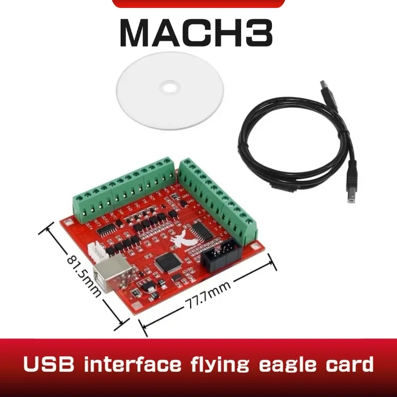 1PC Placa de Interfaz MACH3 CN - Mach3 Usb Cnc Controller 4 Axis 100Khz avaliação e preço