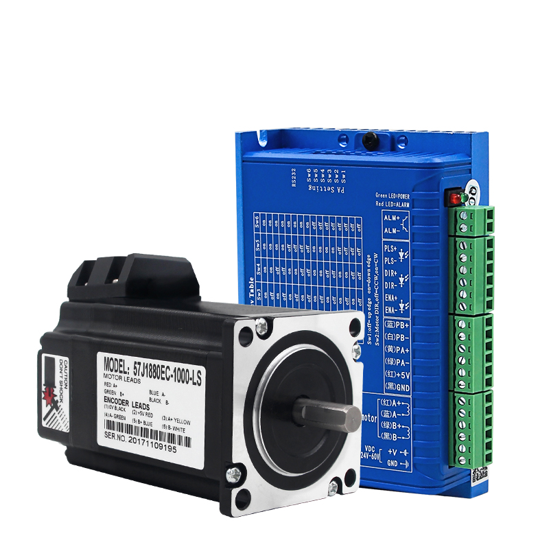 Nema23 2nm jmc 2 fase 57 circu - Nema 23 Closed Loop Stepper Motor Driver Kit avaliação e preço